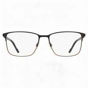 Flexon E1160 Rectangle Eyeglasses for Men — front view, Acetate