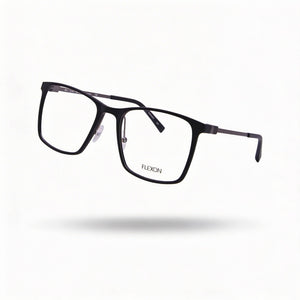 Flexon EP8011 Rectangle Eyeglasses Unisex — front view, Plastic