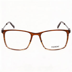 Flexon Ep8011 Rectangle Eyeglasses for Unisex — front view, Acetate