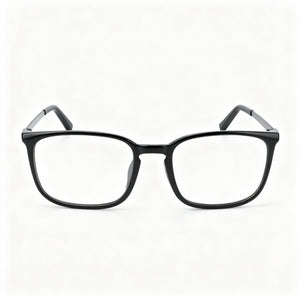 Flexon EP8012 Rectangle Eyeglasses Unisex — front view, Metal