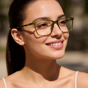 Flexon EP8019 Green Eyeglasses Unisex — lifestyle wear, everyday errands and city walking