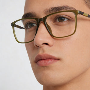 Flexon EP8019 Green Eyeglasses Unisex — lifestyle wear, museum visits and gallery days