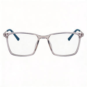 Flexon Ep8023 Rectangle Eyeglasses for Men — front view, INJ-ULTEM
