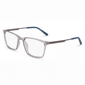 Flexon Ep8023 Grey Rectangle Eyeglasses for Men, INJ-ULTEM frame
