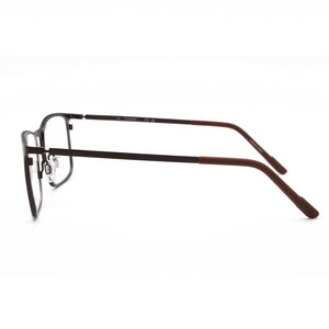 Flexon Rectangle Eyeglasses for Men — front view