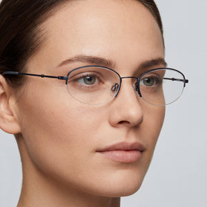 Flexon H6030 Blue Eyeglasses Women — lifestyle wear, office and screen work