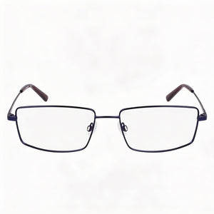 Flexon H6069 Rectangle Eyeglasses for Men — front view, Metal