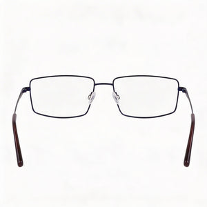 Flexon H6069 Rectangle Eyeglasses for Men — front view, Metal