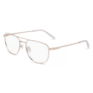 Flexon H6072 Gold Aviator Eyeglasses for Men, Plastic frame