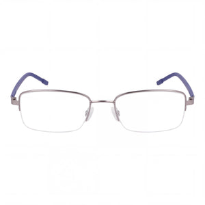 Flexon H6079 Rectangle Eyeglasses for Men — front view, Acetate