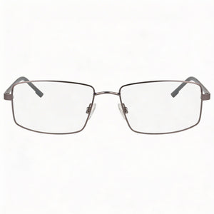 Flexon H6085 Rectangle Eyeglasses for Men — front view, Metal
