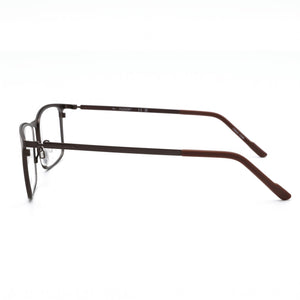 Flexon Rectangle Eyeglasses for Men — front view