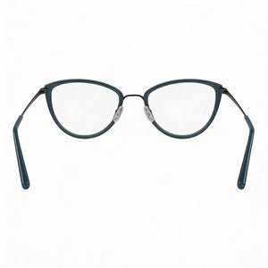 Flexon W3020 Cat Eye Eyeglasses Unisex — front view, Acetate