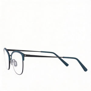 Flexon W3023 Rectangle Eyeglasses for Women — front view, Acetate