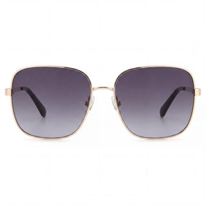 Fossil Fos 2133/G/S Square Sunglasses for Women — front view, Metal frame