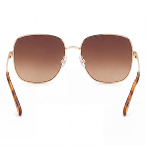 Fossil Fos 2133/G/S Square Sunglasses for Women — interior view, Non-Polarized lens detail