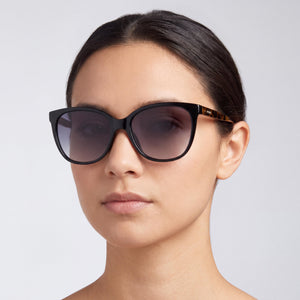 Fossil Fos 3147/G/S Square Sunglasses for Women — interior view, Non-Polarized lens detail