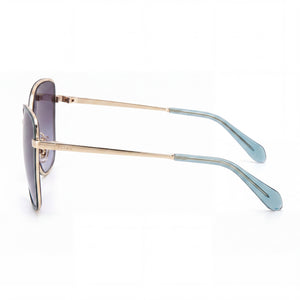 Fossil FOS 3159/G/S Cat Eye Eyeglasses for Women — front view, Stainless Steel
