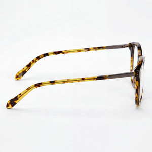 Fossil Fos 7127 Rectangle Eyeglasses for Men — front view, Acetate