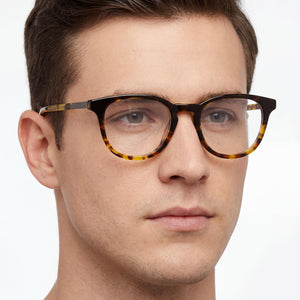 Fossil Fos 7127 Havana Eyeglasses Men — lifestyle wear, study and reading sessions