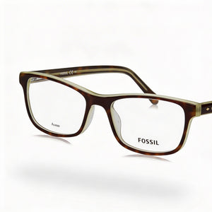 Fossil Fos 7132 Rectangle Eyeglasses for Women — front view, Polycarbonate