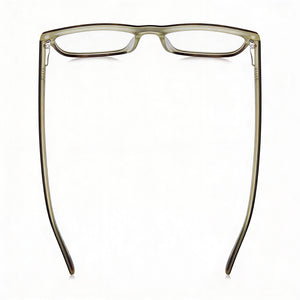 Fossil Fos 7132 Rectangle Eyeglasses for Women — interior view, Polycarbonate demo lenses