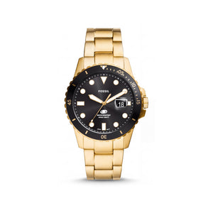 Fossil FS5990 Gold Stainless Steel Men's Watch, 46mm