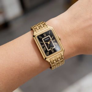 Fossil Women's Watch — side view, Stainless Steel case 26mm