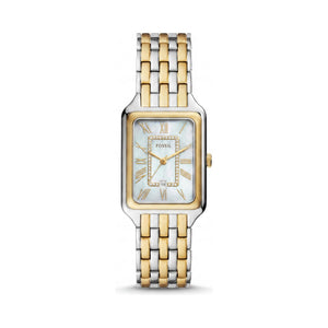 Fossil Raquel ES5305 Mother of Pearl Dial Stainless Steel Women's Watch, 26mm