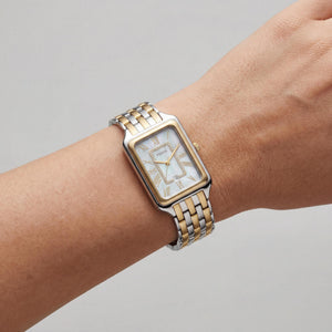 Fossil Raquel ES5305 Women's Watch — side view, Stainless Steel case 26mm