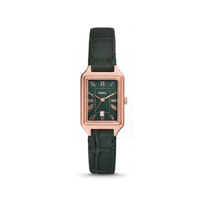 Fossil Raquel ES5366 Green Stainless Steel Women's Watch, 23mm