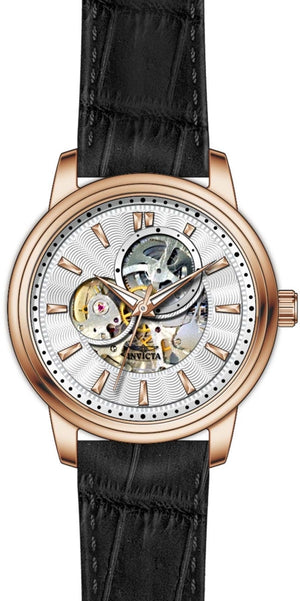 Invicta Men's Vintage Analog Display Automatic Self Wind Black Watch