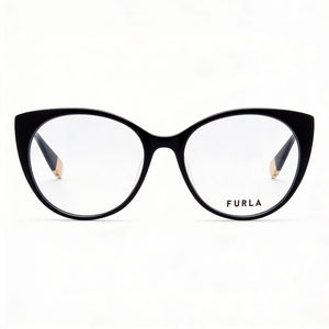 Furla VFU722 Cat Eye Eyeglasses for Women — front view, Acetate