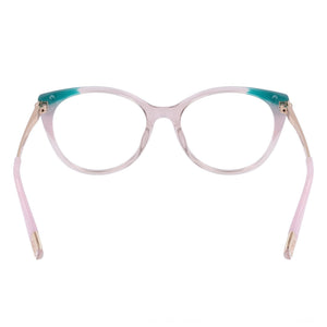 Furla VFU722V Cat Eye Eyeglasses for Women — front view, Acetate