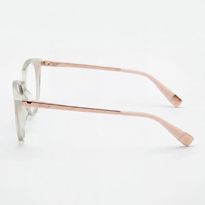 Furla VFU722V Rectangle Eyeglasses for Women — front view, Acetate
