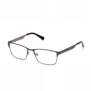 Gant Ga3295 Silver Rectangle Eyeglasses Unisex, Metal frame
