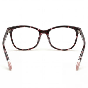Gant Ga4117 Rectangle Eyeglasses Men — side view, Coloured Havana Acetate temples