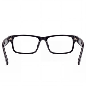 Gant Ga50017 Rectangle Eyeglasses Unisex — side view, Black temples