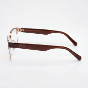 Gant GA50018 Rectangle Eyeglasses for Unisex — front view, Metal