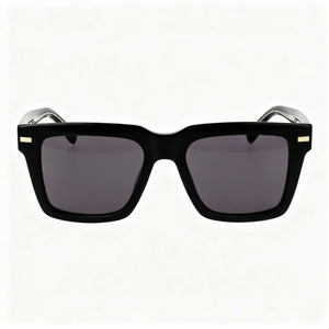 Giorgio Armani Contemporary Square Sunglasses Unisex — front view, BIO-ACETATE frame