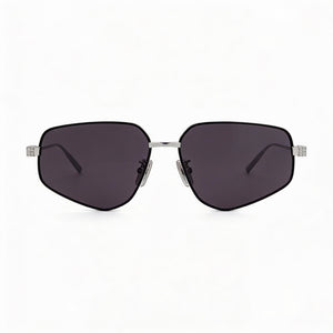 Givenchy GV40046U Rectangle Sunglasses for Women — front view, Metal frame