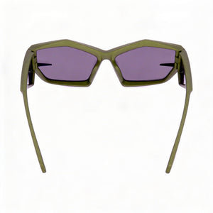 Givenchy GV40049I Shield Sunglasses Men — side view, Non-Polarized Smoke lens