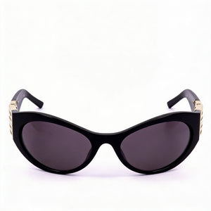Givenchy GV40073I 01A Cat Eye Sunglasses for Women — front view, Plastic frame
