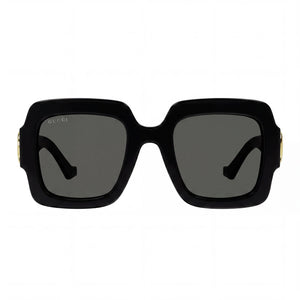 Gucci Square Sunglasses for Women — front view, Injected frame