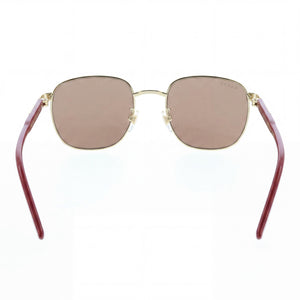 Gucci Classic Square Sunglasses Unisex — interior view, Non-Polarized lens detail
