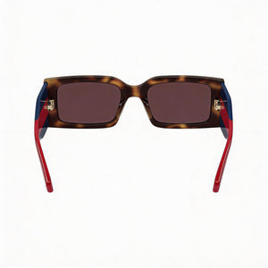 Gucci Classic Rectangle Sunglasses for Women — front view, Acetate frame