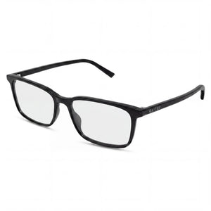 Gucci GG 1997 O-005 Black Rectangle Eyeglasses Unisex, Acetate frame