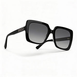 Gucci GG0418S Square Sunglasses for Women — front view, Plastic frame
