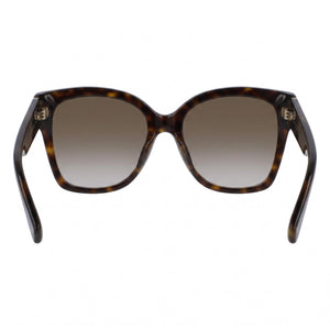 Gucci GG0459S Cat Eye Sunglasses for Women — interior view, Non-Polarized lens detail