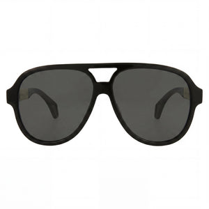 Gucci GG0463S Aviator Sunglasses for Men — front view, Acetate frame